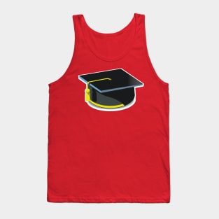 Square academic cap Tank Top